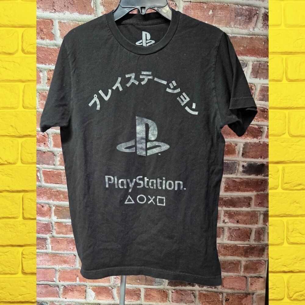 PlayStation Retro Throwback‎ Graphic Tee – Unisex Size Small – 100% Cotton